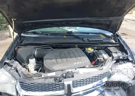 2016 Dodge Grand Caravan Sxt из США, поврежденный, VIN 2C4RDGCG9GR374328